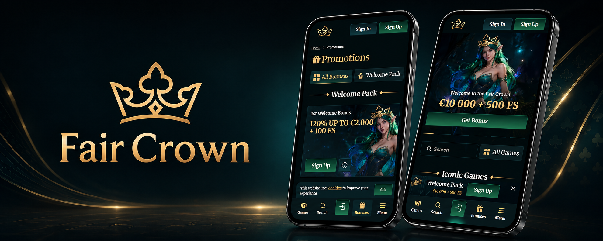 FairCrown Casino App-Screenshot